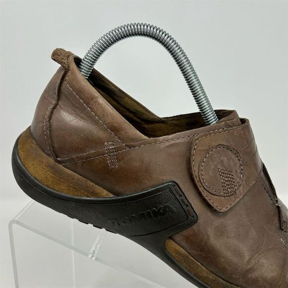 Romika Women's Chocolate Brown Leather Slip-On Casual Loafers Size 40 (US 9-9.5) - Picture 2 of 12